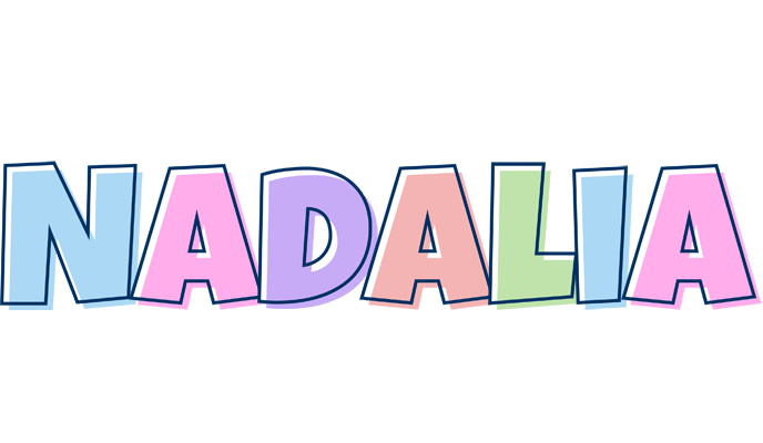 Nadalia pastel logo