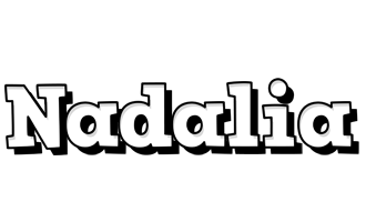 Nadalia snowing logo