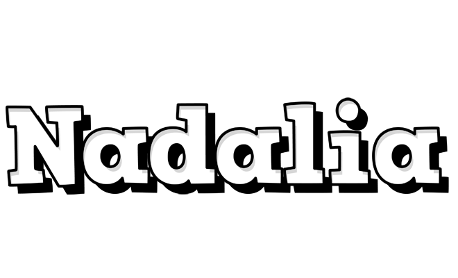 Nadalia snowing logo