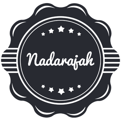 Nadarajah badge logo