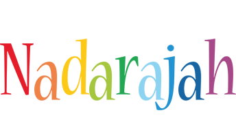 Nadarajah birthday logo