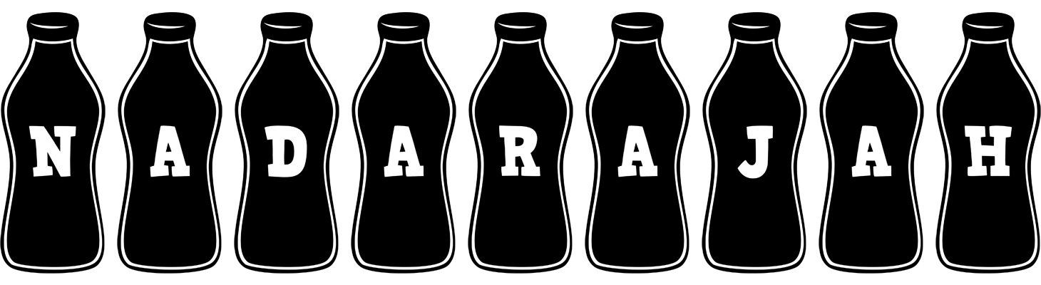 Nadarajah bottle logo