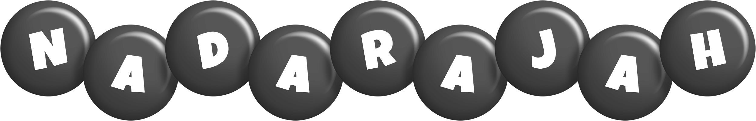 Nadarajah candy-black logo