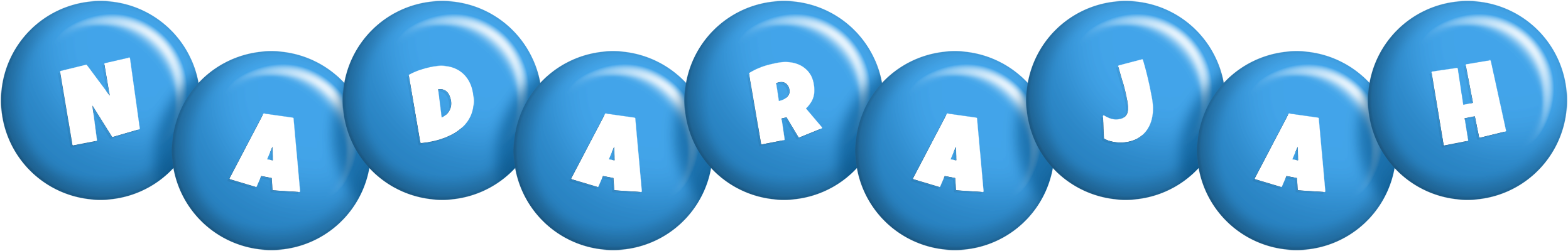 Nadarajah candy-blue logo