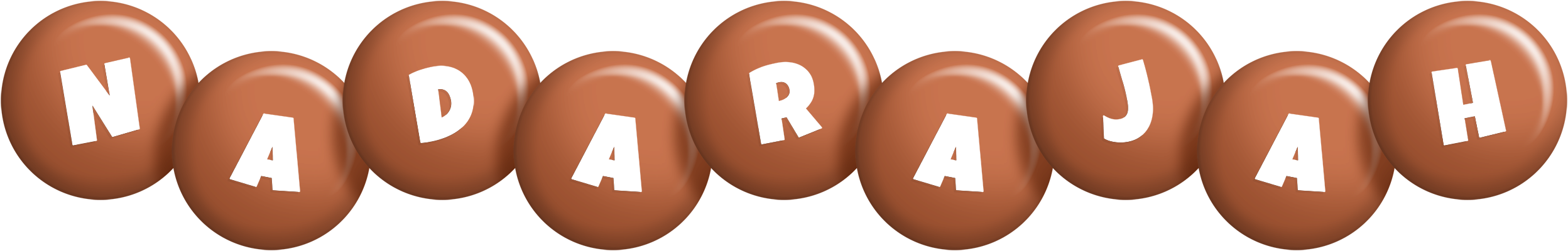 Nadarajah candy-brown logo
