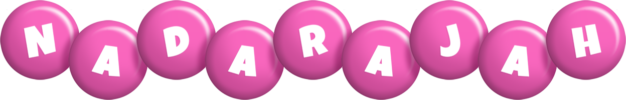 Nadarajah candy-pink logo