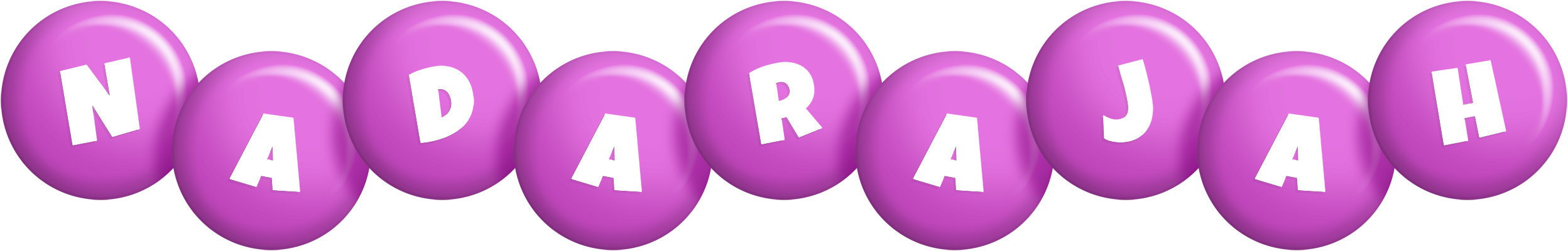 Nadarajah candy-purple logo