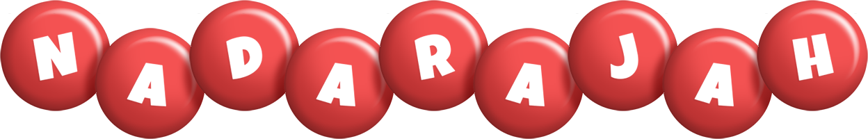 Nadarajah candy-red logo