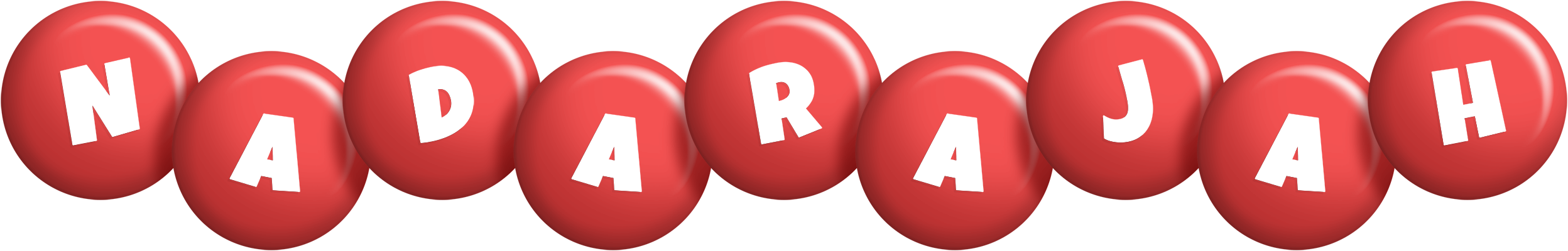 Nadarajah candy-red logo