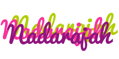 Nadarajah flowers logo