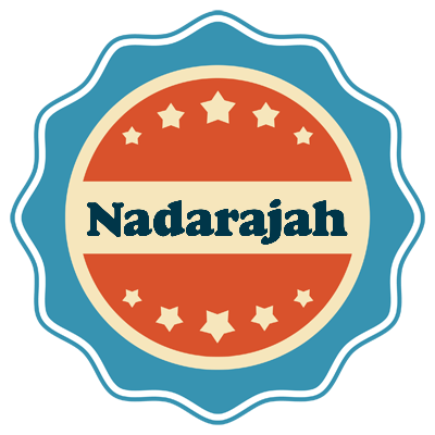 Nadarajah labels logo