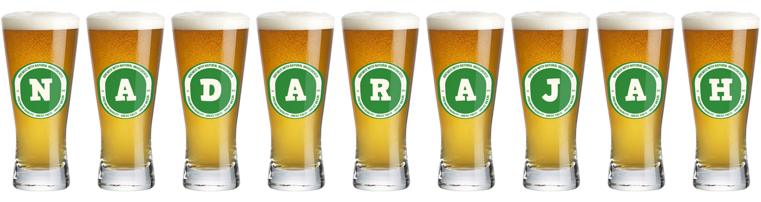 Nadarajah lager logo