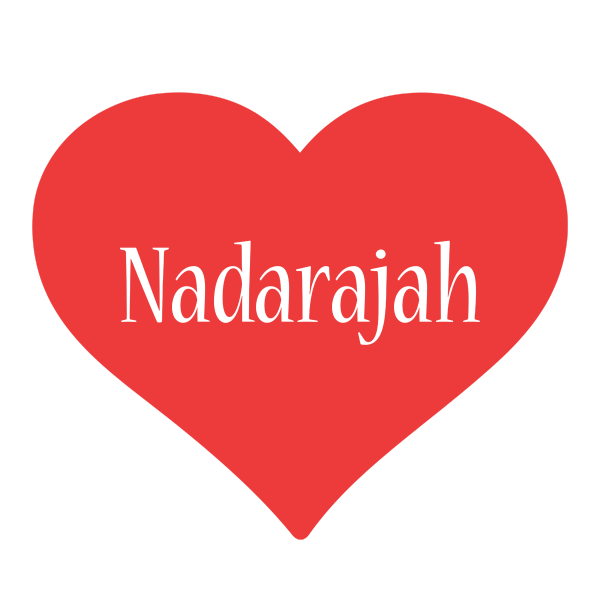 Nadarajah love logo