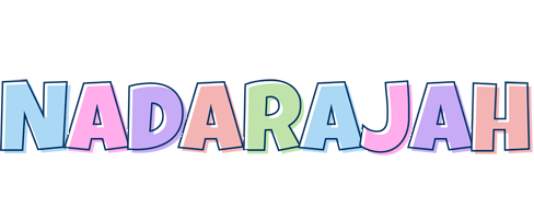 Nadarajah pastel logo