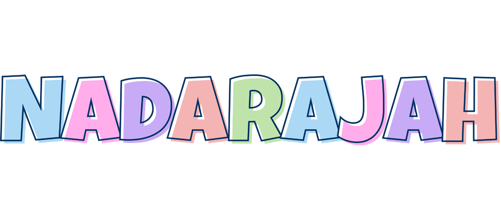 Nadarajah pastel logo