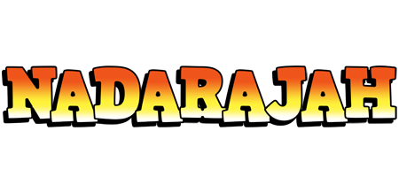 Nadarajah sunset logo