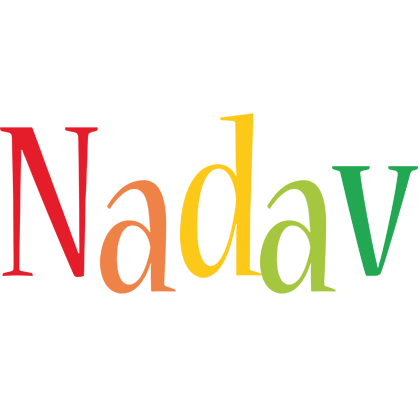 Nadav birthday logo