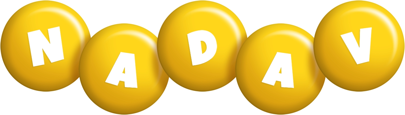Nadav candy-yellow logo