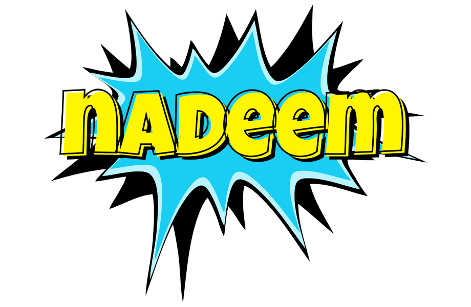Nadeem amazing logo