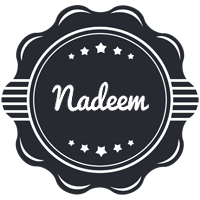 Nadeem badge logo