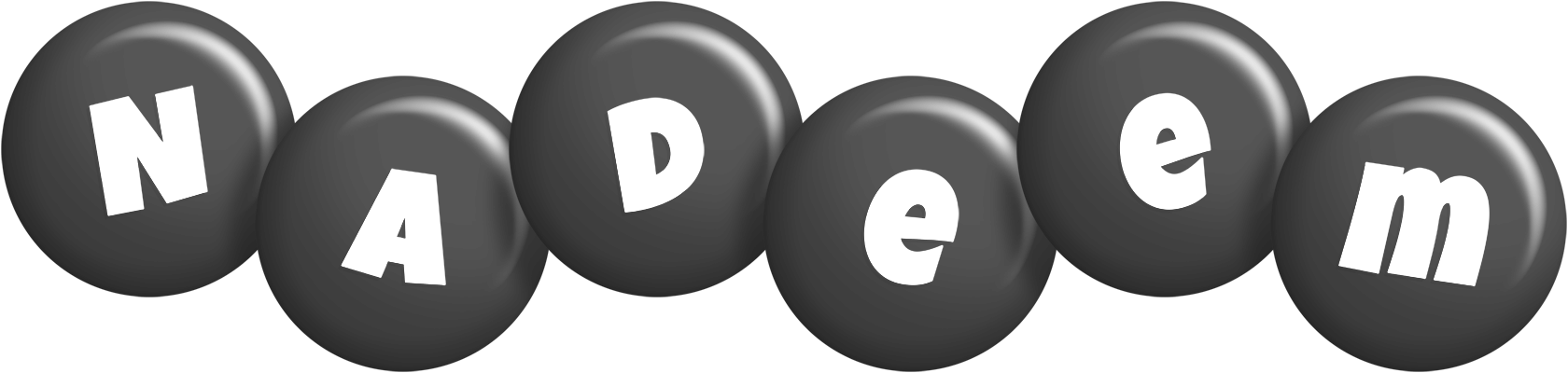 Nadeem candy-black logo