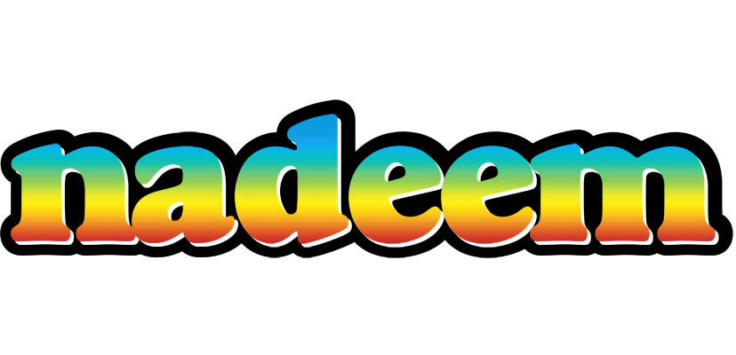 Nadeem color logo