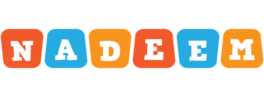 Nadeem comics logo
