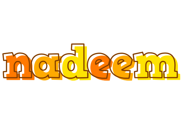 Nadeem desert logo