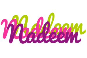 Nadeem flowers logo
