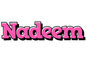 Nadeem girlish logo