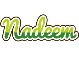 Nadeem golfing logo