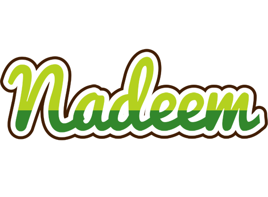 Nadeem golfing logo