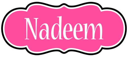 Nadeem invitation logo