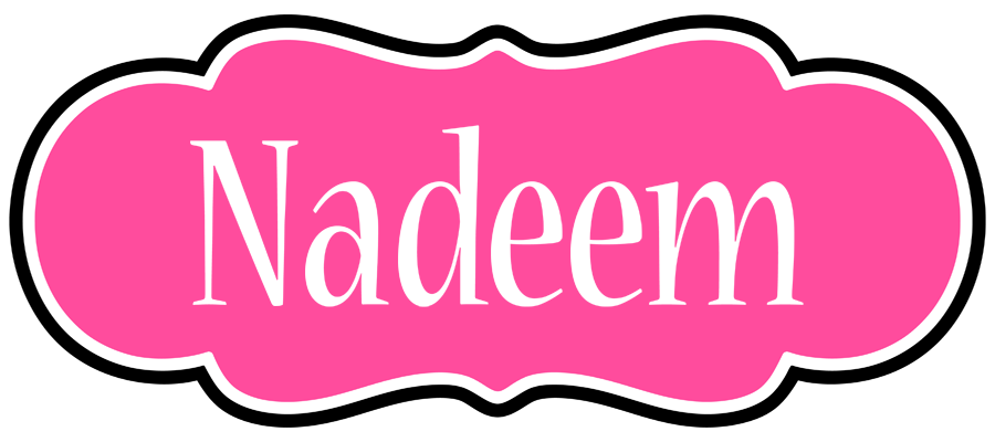 Nadeem invitation logo