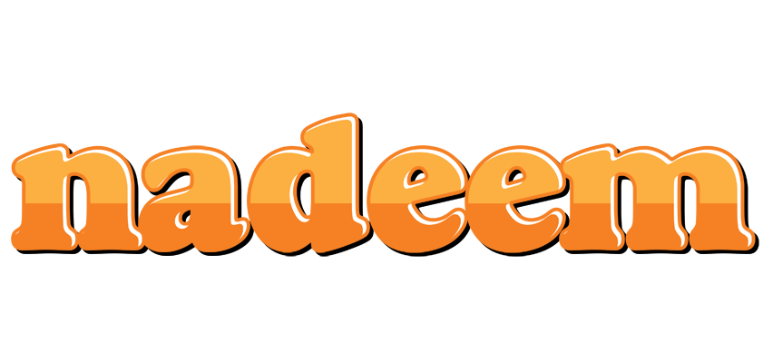 Nadeem orange logo