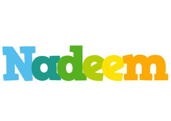 Nadeem rainbows logo