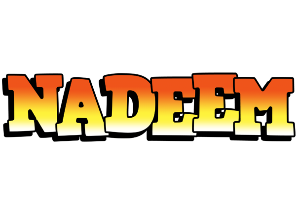 Nadeem sunset logo