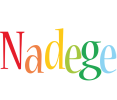 Nadege birthday logo