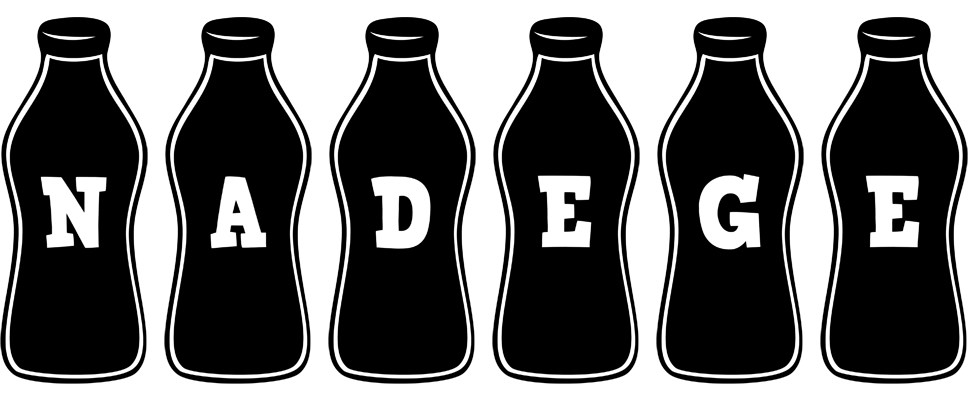 Nadege bottle logo