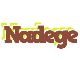 Nadege caffeebar logo