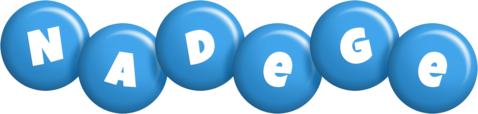 Nadege candy-blue logo