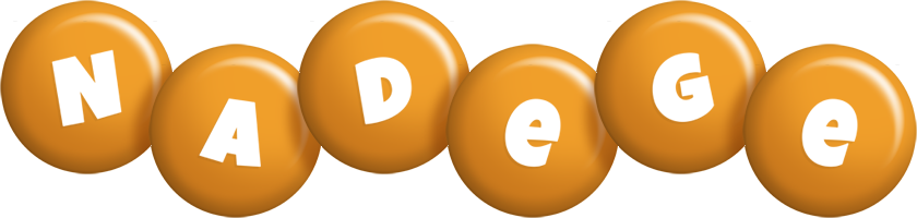 Nadege candy-orange logo