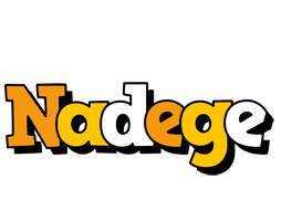 Nadege cartoon logo