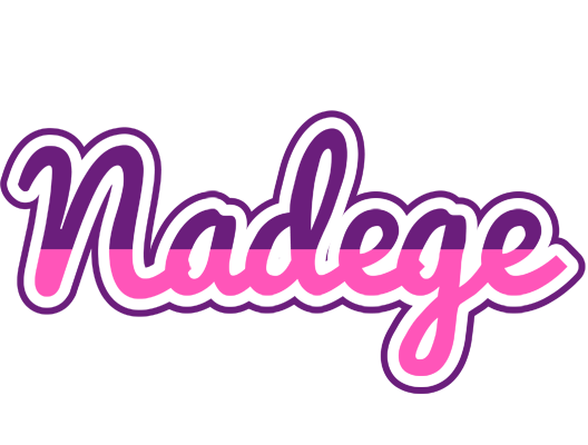 Nadege cheerful logo