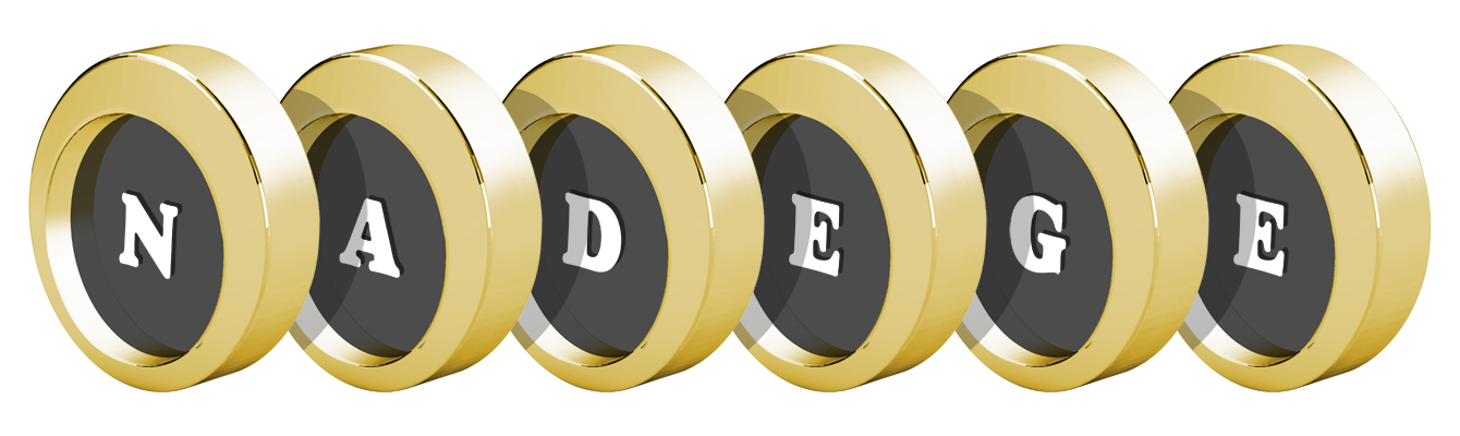 Nadege gold logo