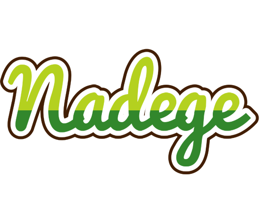 Nadege golfing logo