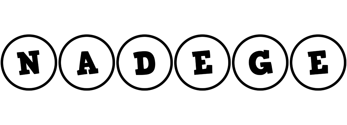 Nadege handy logo