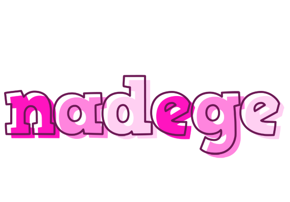Nadege hello logo