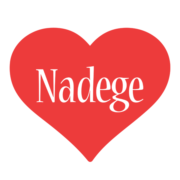 Nadege love logo