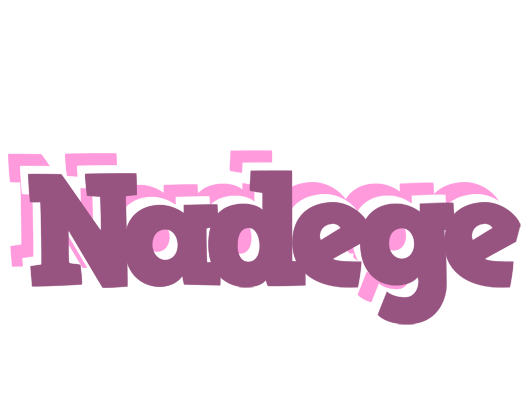 Nadege relaxing logo